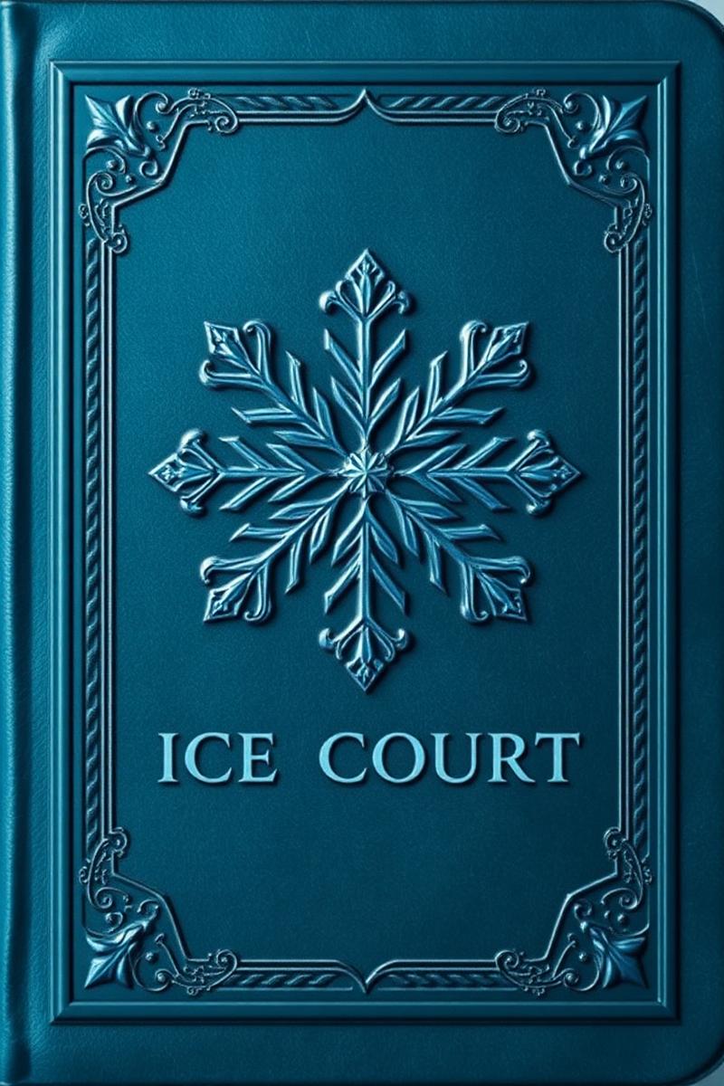 Illustrated book cover for Book III: Ice Court — The Frozen Heart